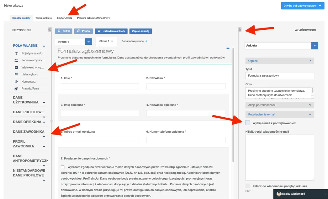 Form toolbox